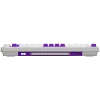 LORGAR KBP7075W, tastiera da gaming meccanica wireless 75% Pro, bianco, layout EN
