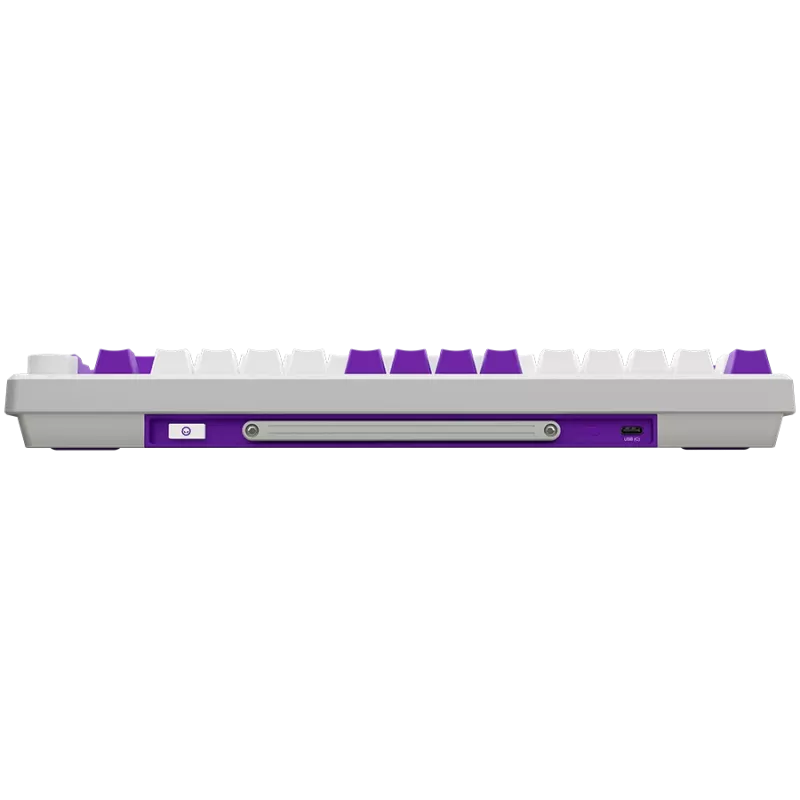 LORGAR KBP7075W, tastiera da gaming meccanica wireless 75% Pro, bianco, layout EN
