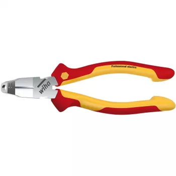 Pinza crimpatrice/spelafili Wiha TriCut pinza installazione Professional electric Z 14 1 01 — taglia, spelafili e isola per parti in tensione fino a 1.000 V AC