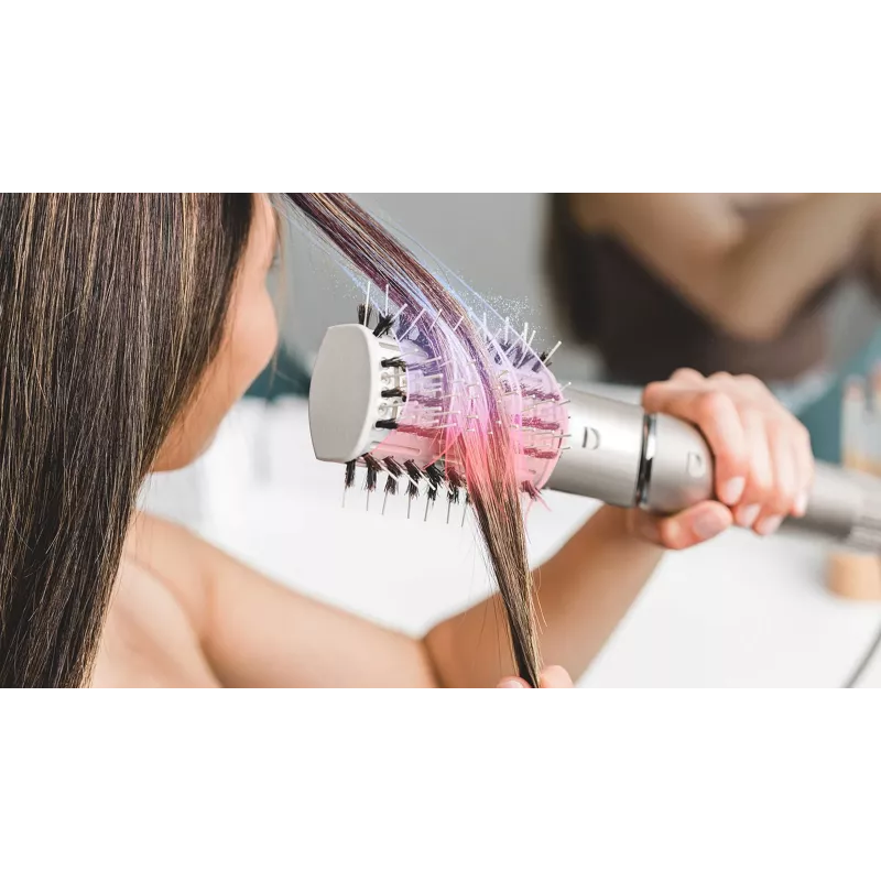 Shark FlexStyle 5-in-1 Air Styler e asciugacapelli con arricciacapelli automatici, spazzola piatta, spazzola ovale, bocchetta, diffusore, custodia, senza danni termici