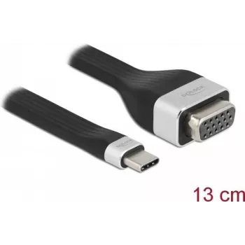 Cavo piatto FPC DeLOCK USB Type-C a VGA 86730