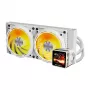 Dissipatore a liquido per CPU Darkflash DE240 (bianco) – radiatore da 240 mm, circuito AIO chiuso