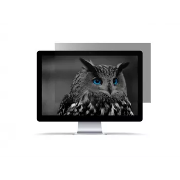 Filtro privacy per display senza cornice NATEC Owl per monitor LCD 24 pollici (61 cm), 531 x 298 mm, 16:9, compatibile touchscreen