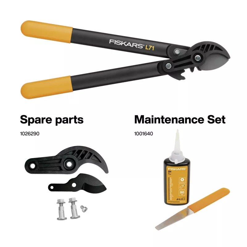 Lama di ricambio per Fiskars PowerGear L71 (MPN 1026290) – lama da taglio di ricambio