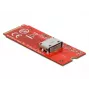 Convertitore M.2 Key M a 1 x OCuLink SFF-8612 DeLOCK 64106