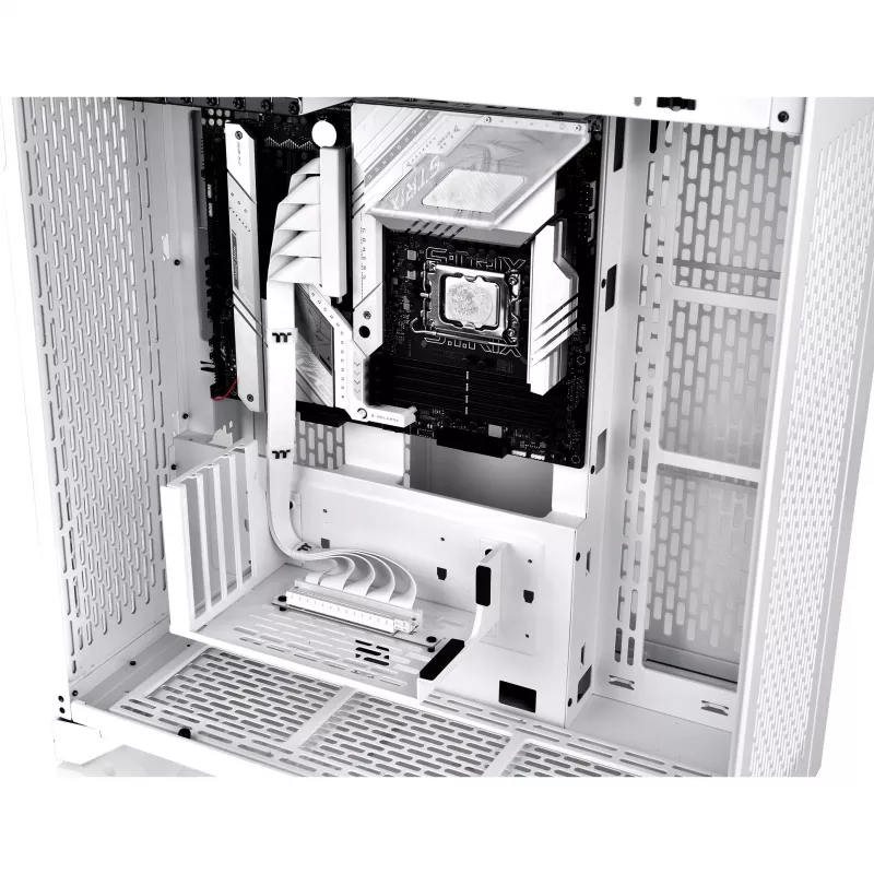 Cavo riser Thermaltake PCI-E 4.0 Dual 90 Degree, 40 cm, bianco (AC-077-CO6OTN-C1)