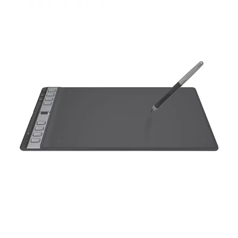 Tavoletta grafica Huion Inspiroy 2L H1061P, area attiva 266,7 x 166,7 mm (10,5 x 6,56 pollici), 8192 livelli di pressione, nera