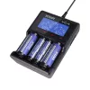 XTAR VC4 caricabatterie USB per batterie domestiche