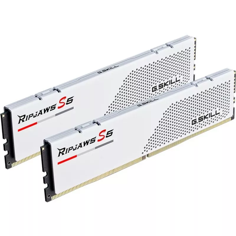 32GB 2x16GB Ripjaws S5 White DDR5-6000 CL32 kit di memoria RAM