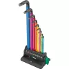 Wera 05133165001 set chiavi a brugola L-forma metriche 9 pezzi