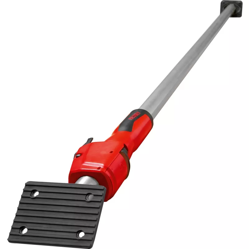 Puntello per cartongesso Bessey STE250 — puntello manuale per cartongesso in nero, rosso e argento