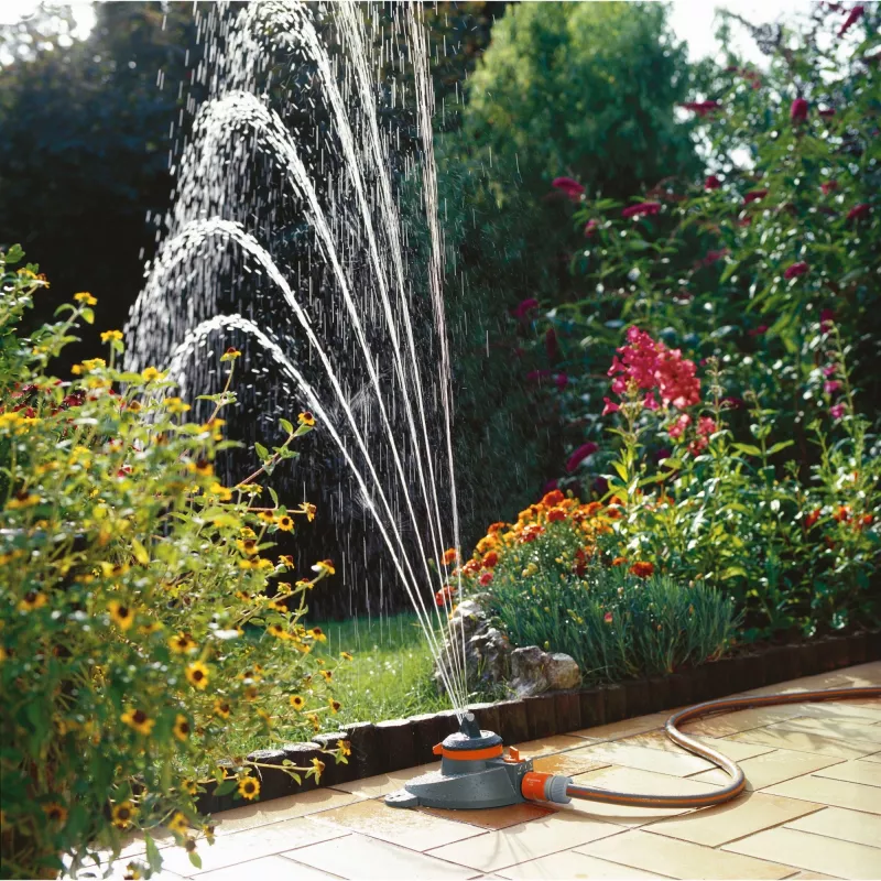 Irrigatore circolare completo e settoriale Comfort Tango grigio-arancione