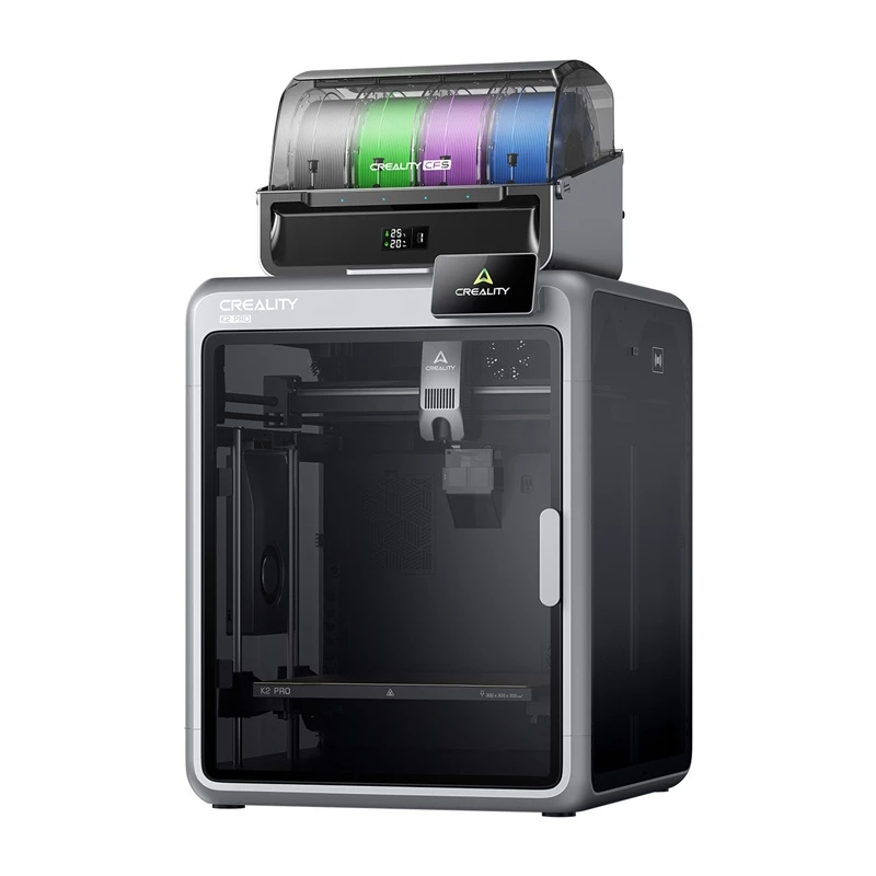 Stampante 3D Creality K2 Pro Combo – volume di stampa 300×300×400 mm, doppio estrusore