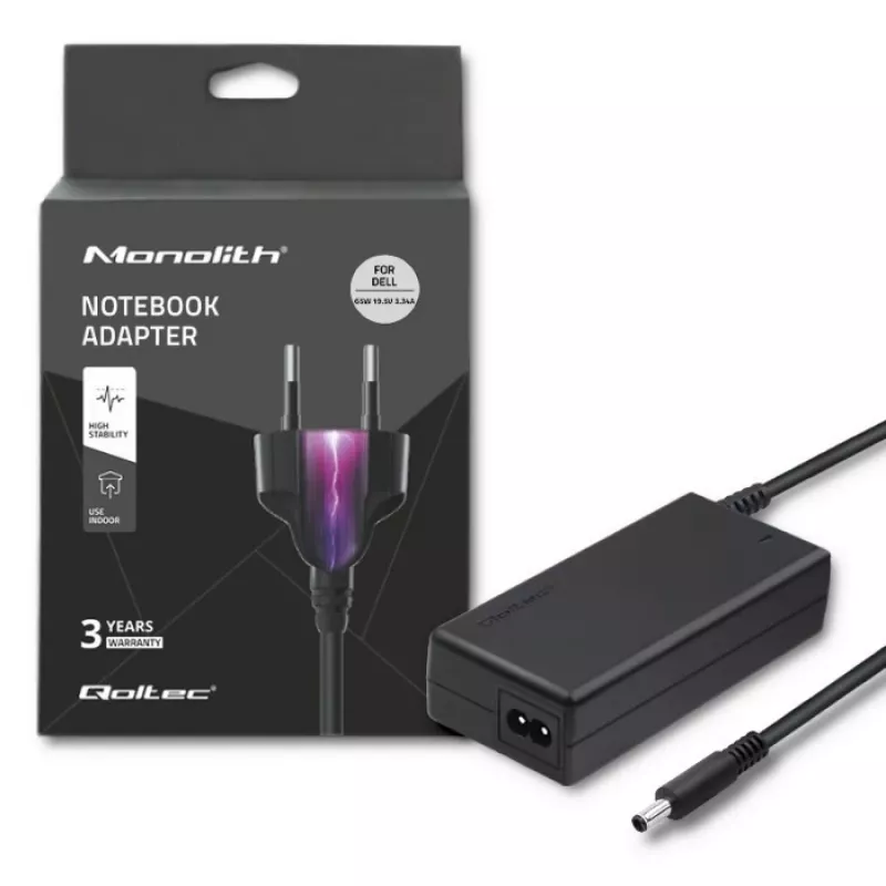 Alimentatore per Dell 65W | 19,5V | 3,34A | 4,5 * 3,0 + Pin