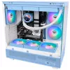 Ventola per case Thermaltake CT140 EX Reverse ARGB 140mm confezione da 3 blu ortensia