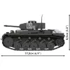 Kit di costruzione Cobi Panzerkampfwagen II Ausf. F – 813 pezzi, nero, età 9+