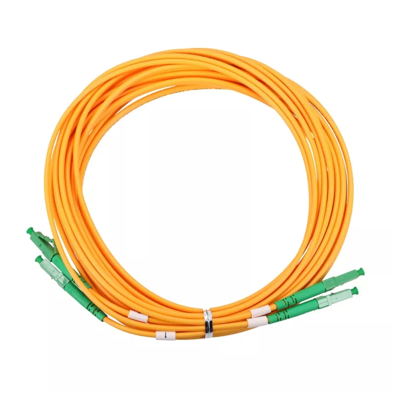 Cavo patch in fibra ottica Extralink LC/APC - LC/APC Singlemode Duplex 9/125µm G.657.A1 3 m