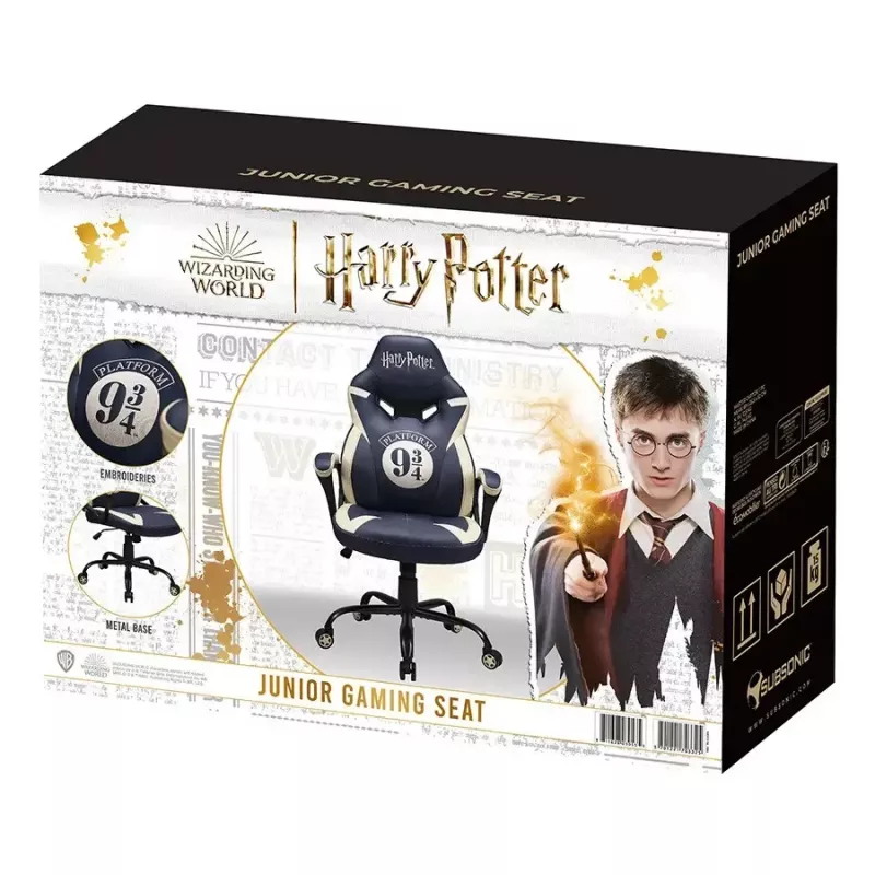 Subsonic Junior Sedia da gaming Harry Potter Platform 9 3/4, similpelle (SA5573-H6)