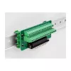 DeLOCK D-Sub 37 poli maschio su morsettiera per guida DIN 51 mm 30 mm 116 mm