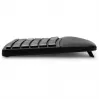 Kensington ProFit Ergo Tastiera wireless FR, Full-Size (100%), con filo e wireless, RF Wireless + USB, AZERTY, nero