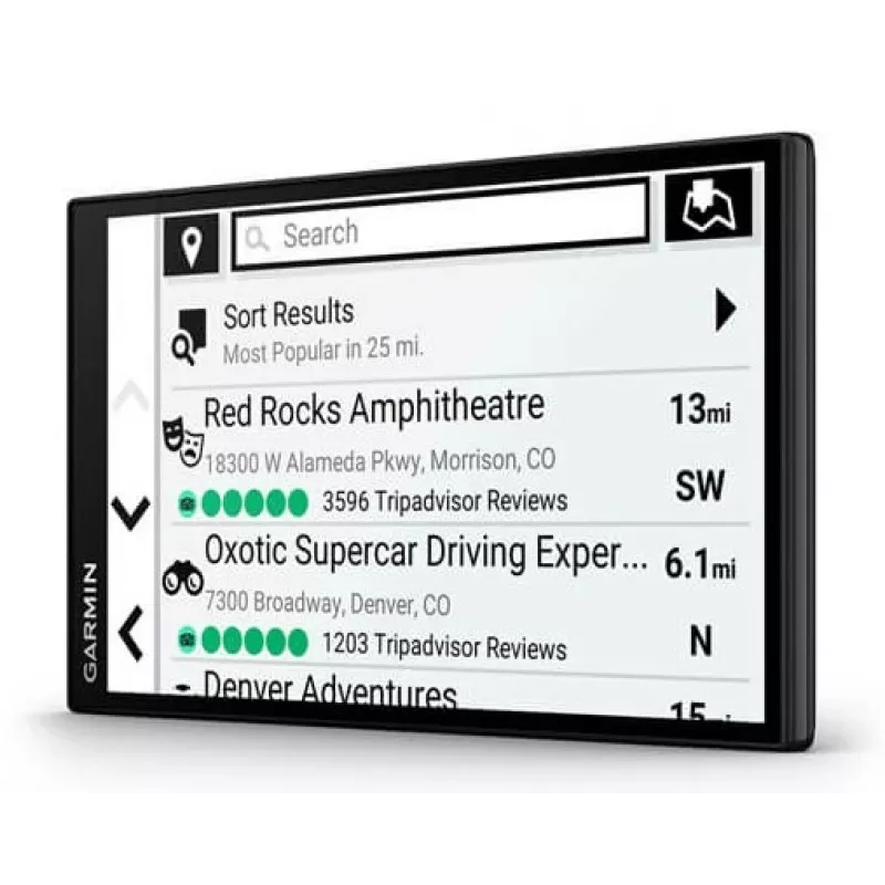 Navigatore per auto Garmin DriveSmart 76, fisso, touchscreen TFT 17,8 cm (7"), 239,6 g, nero (EU MT-D)