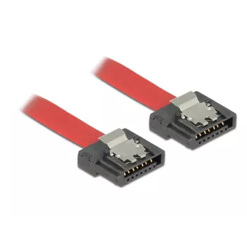 Cavo SATA DeLOCK 0,3 m SATA III 7-Pin rosso
