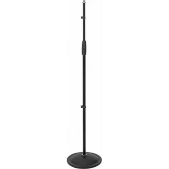 Asta microfonica Omnitronic regolabile in altezza 85–157 cm, base a treppiede, modello 6000580P