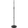 Asta microfonica Omnitronic regolabile in altezza 85–157 cm, base a treppiede, modello 6000580P