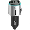 Trasmettitore FM 4smarts 456201 accendisigari nero argento AM FM Bluetooth