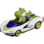 Slot car CARRERA GO!!! Nintendo Mario Kart P-Wing Yoshi scala 1:43