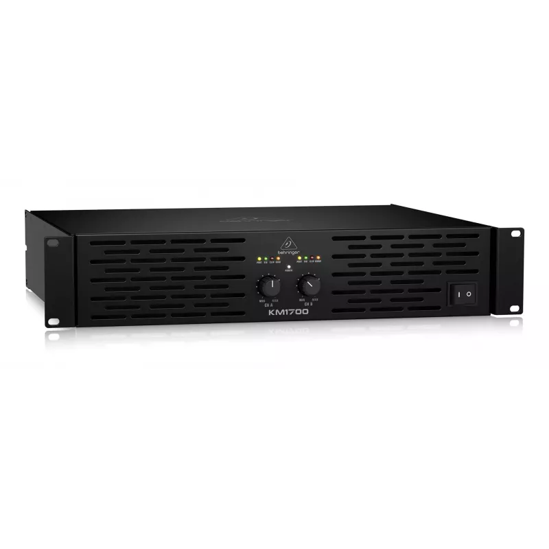 Behringer KM1700 amplificatore audio performance/palco nero