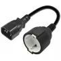 Adattatore di rete QOLTEC 53906 IEC 320 C14 a SCHUKO 16A 250V
