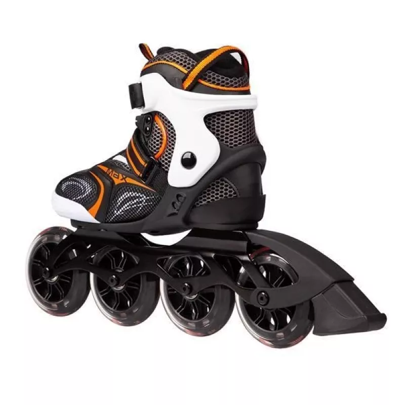 Pattini in linea Nils Extreme NA1060S NERO-ARANCIONE TAGLIA 40