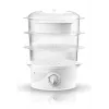 Cuocivapore Adler AD 633 3 cestelli a libera installazione 800 W bianco