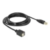 Cavo USB DeLOCK USB2.0-B 2 m USB B nero