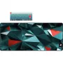 Tastiera Sharkoon SKILLER SGK50 S3 Design Bundle D1 grigio-verde rossa — tastiera gaming con filo, layout compatto