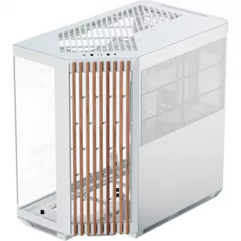 APNX V1-W-WT-v1 Midi Tower bianco, legno