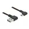 Cavo USB DeLOCK EASY-USB 2.0 Type-A a Micro-B connettore maschio 0,5 m nero