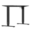 Scrivania regolabile elettricamente in altezza Ergo Office, altezza max. 1160 mm, max. - 80 kg, senza piano per scrivania sit-stand, nera, ER-400 B