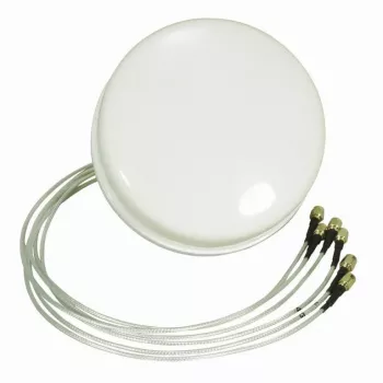 Antenna ALLNET 2,4/5 GHz 4 dBi DualBand Spatial Diversity MIMO da soffitto HG2458-4SDC-RSP