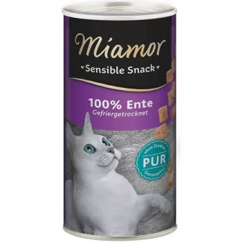 Snack umidi Miamor Sensible Snack 30 g — anatra monoproteica, proteine 80%, grassi 9%