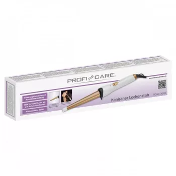 ProfiCare arricciacapelli conico PC-HC 3049 bianco/oro