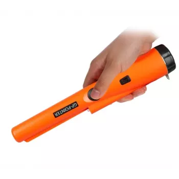 Metal detector a mano Extralink GP-Pointer SA-980 arancione — sonda pinpointer per individuare piccoli oggetti metallici