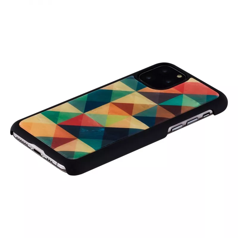 Custodia per smartphone iKins per iPhone 11 Pro – custodia protettiva Mosaic nero