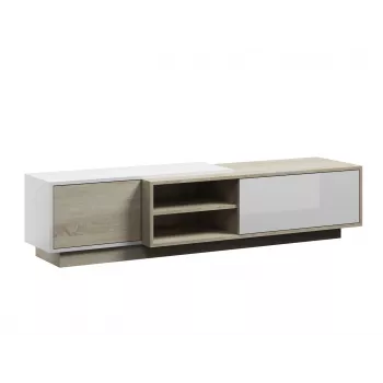 Mobile TV Cama SIGMA1 180 rovere Sonoma/bianco lucido