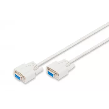 Digitus cavo di collegamento seriale [1x D-SUB connettore femmina 9 poli - 1x D-SUB connettore femmina 9 poli] 2,00 m beige (AK-610106-020-E)