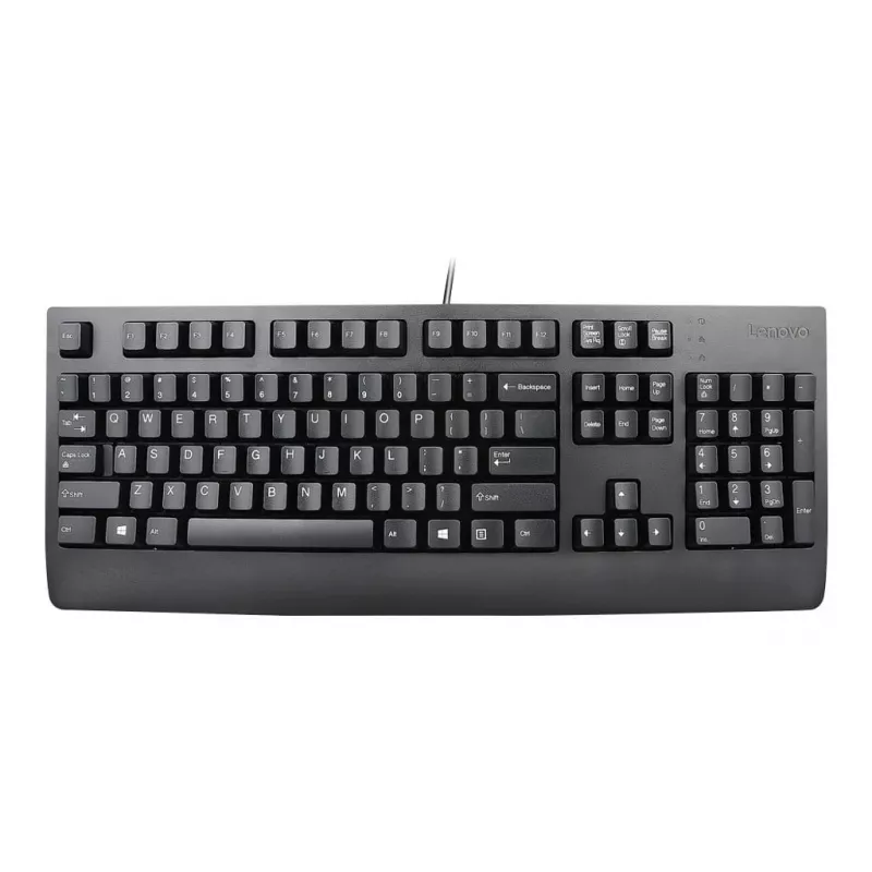 Tastiera USB QWERTY Lenovo Preferred Pro II, rumena, nera