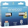 Batterie ricaricabili PANASONIC ENELOOP AA 2000 mAh 8 pezzi (BK-3MCDE/8HH)