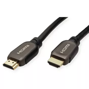 ROTRONIC-SECOMP Roline - cavo HDMI con Ethernet - HDMI maschio a HDMI maschio - 2 m - doppio isolamento - nero - per esterni, 8K50/60Hz (7680 x 4320)