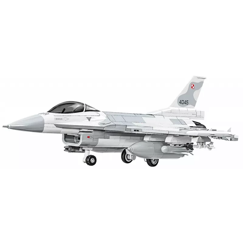 Set da costruzione Cobi F-16C Fighting Falcon – 463 pezzi, kit modello in scala